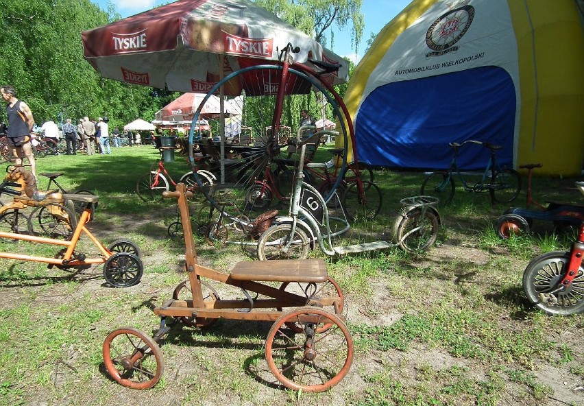 Retroweriada 2015: Zabytkowe rowery nad Jeziorem Strzeszyńskim