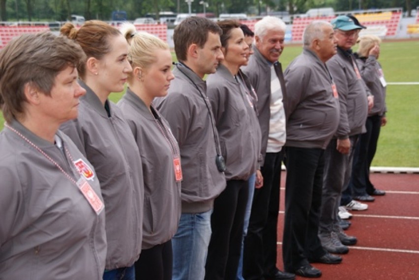 Lekkoatleci rywalizowali na stadionie w Inowrocławiu...