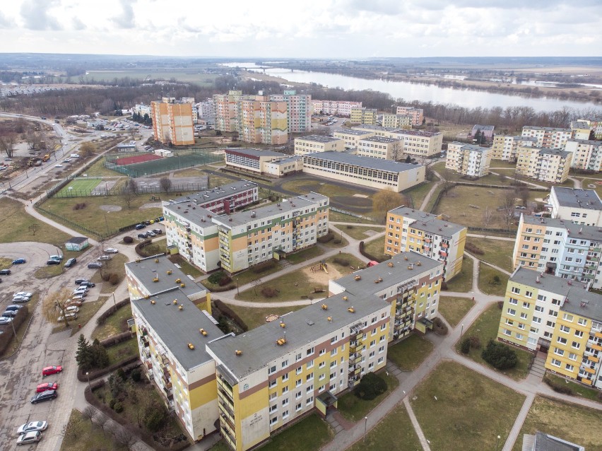 Grudziądz. Osiedle Rządz okiem drona. Zobacz zdjęcia!