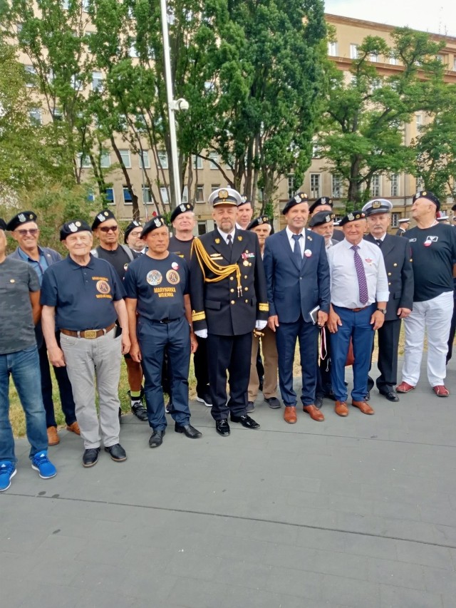 Spotkanie rezerwistów, którzy służyli w Marynarce Wojennej w Ustce