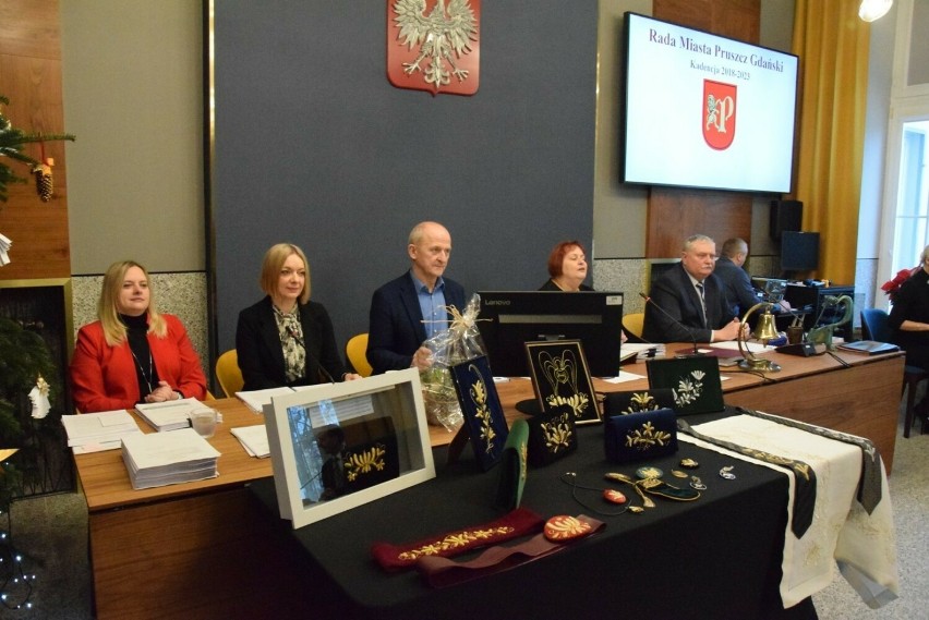 Nagrodę wręczono podczas sesji Rady Miasta Pruszcz Gdański