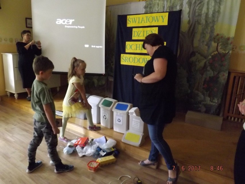 Maluchy z Przedszkola nr 3 „Słoneczne” w Pleszewie uczyły się segregacji odpadów