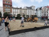 Plaża Open, czyli rynek cieszyńskim areną turnieju piłki siatkowej