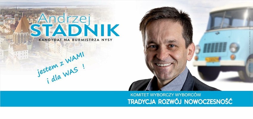 O swoim starcie w wyborach Andrzej Stadnik poinformował -...