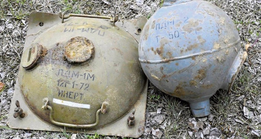 Do Muzeum Wojsk Lądowych trafiły  radzieckie miny...