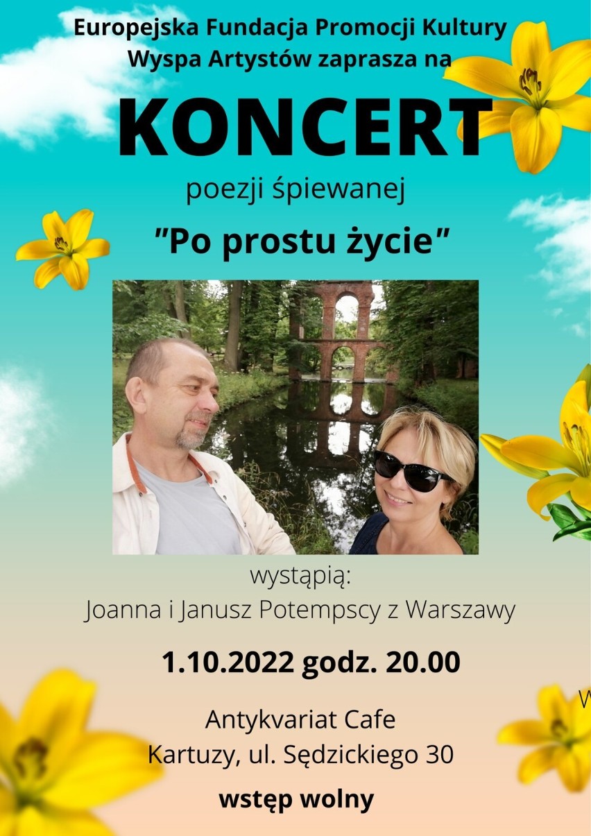 Koncert „Po prostu życie” już w tę sobotę w Antykvariacie. Repertuar wybierze publiczność