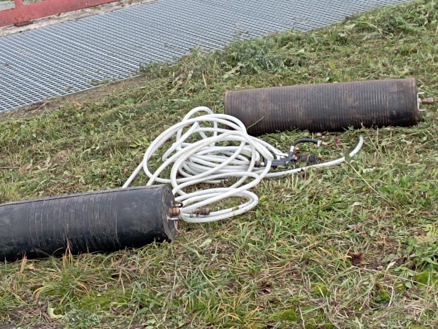 Skierniewice. Strażacy ratowali uwięzionego w studni bobra. Zwierzę trafiło nad Rawkę