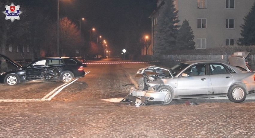 Wypadek w Biłgoraju. Pięć osób, w tym dwoje małych dzieci, w szpitalu