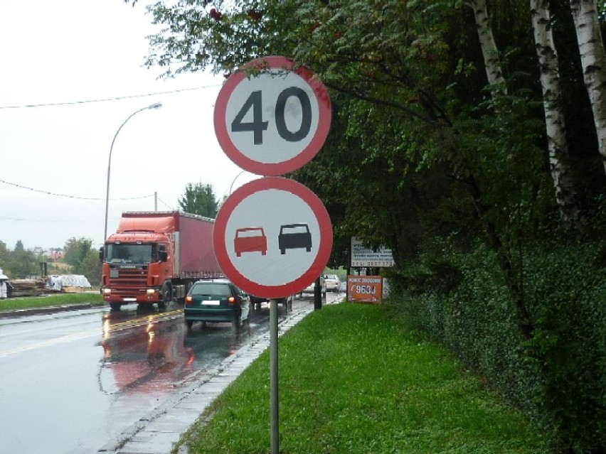 Ograniczenie prędkości na ulicy Podkarpackiej w związku z przebudową drogi