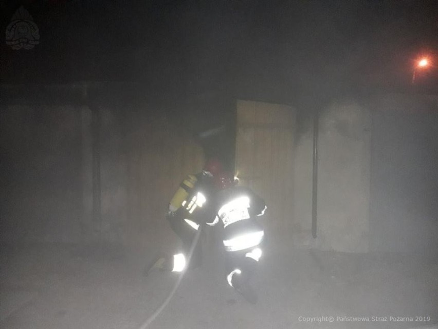 Pożar w Wojewódzkim Szpitalu Zespolonym im. St. Rybickiego w Skierniewicach