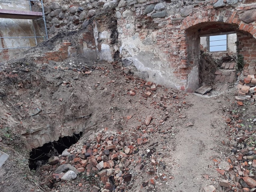 Ruiny pałacu w Grębocicach zostaną zabezpieczone 