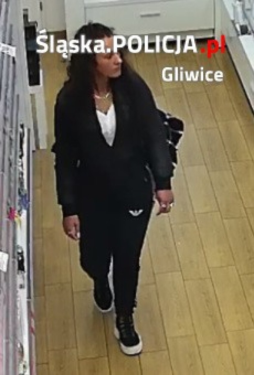 Kradzież w Gliwicach. Policja opublikowała zdjęcia podejrzewanej o kradzież drogich perfum
