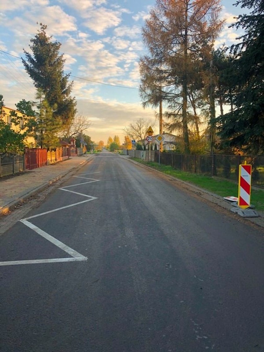 Remont drogi w Koźlątkowie dobiega końca. Będzie bezpieczniej