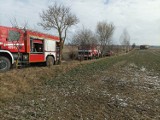 Pożar poddasza w Góralach koło Jabłonowa Pomorskiego. Mieszkańca zaalarmowała czujka. Zobacz zdjęcia