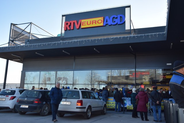 RTV Euro AGD w Strzegomiu w dniu otwarcia