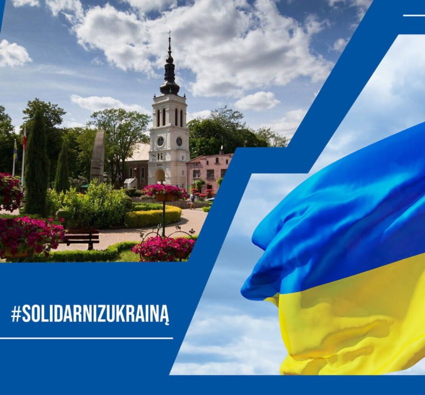 Uniejów solidaryzuje się z Ukrainą