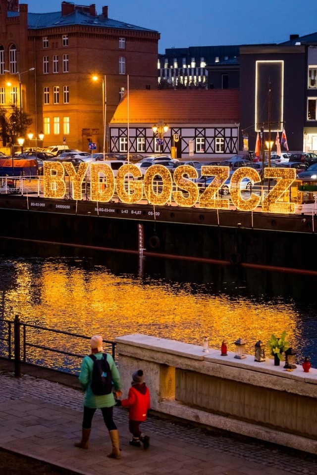 Nowa atrakcja Bydgoszczy rozświetliła serce miasta.