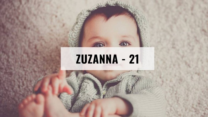 Kwidzyn. Najpopularniejsze imiona nadawane dzieciom w roku 2021 według danych kwidzyńskiego Urzędu Stanu Cywilnego