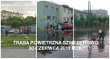 Krajobraz po trąbie powietrznej, która przeszła przez Bydgoszcz 11 lat temu. Pamiętacie? Zobaczcie zdjęcia i wideo! 