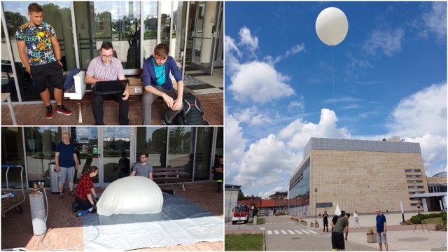 Pierwsza w historii Akademii Tarnowskiej misja radiosondy stratosferycznej. Specjalny balon z radiosondą wystartował w Tarnowie, po trzech godzinach spadł w okolicach Dębicy.