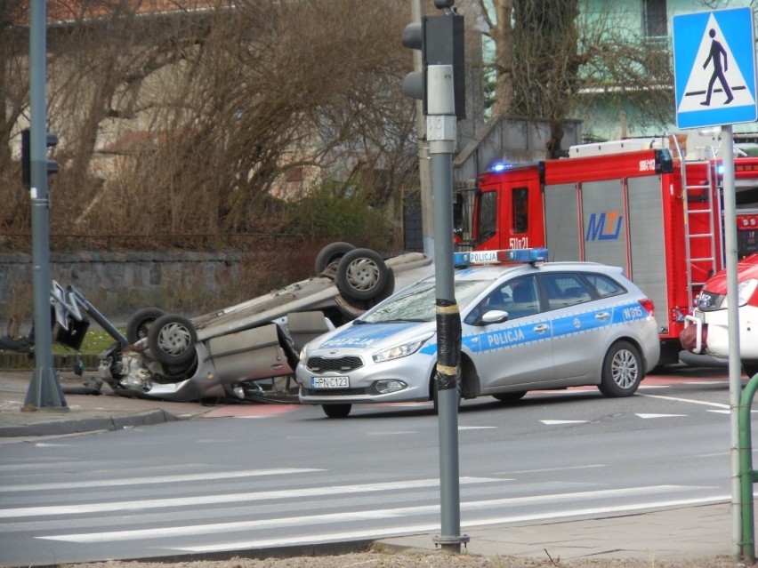 Wypadek w Sopocie na ul. Malczewskiego [4.04.2020]