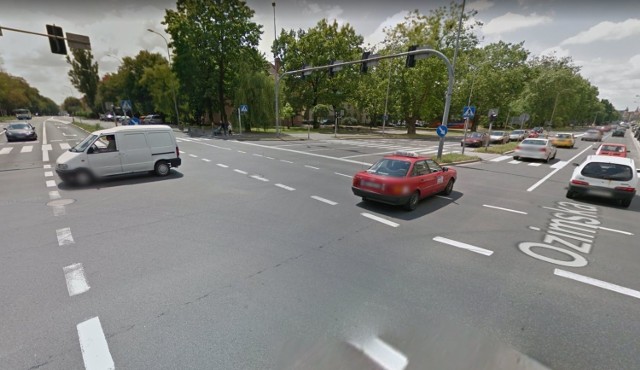 Zestawienie najbardziej niebezpiecznych miejsc otwiera skrzyżowanie ul. Plebiscytowej i ul. Ozimskiej w Opolu. Doszło tutaj do 13 kolizji.
