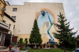Nowy mural w Starym Fordonie w Bydgoszczy. To pierwsze takie malowidło w tej dzielnicy