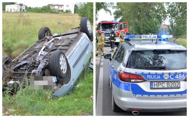 Pijany kierowca i pasażer uciekli w pole kukurydzy. Jednego zatrzymał świadek, drugiego policjanci z Brześcia Kujawskiego