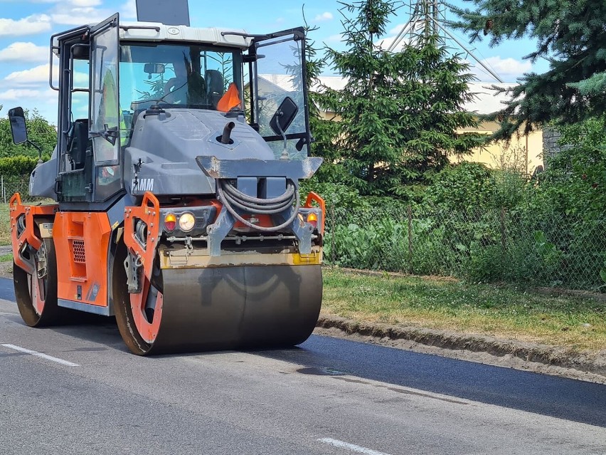 Tu w powiecie wągrowieckim prowadzone są remonty dróg. Jakie prace są aktualnie wykonywane?  