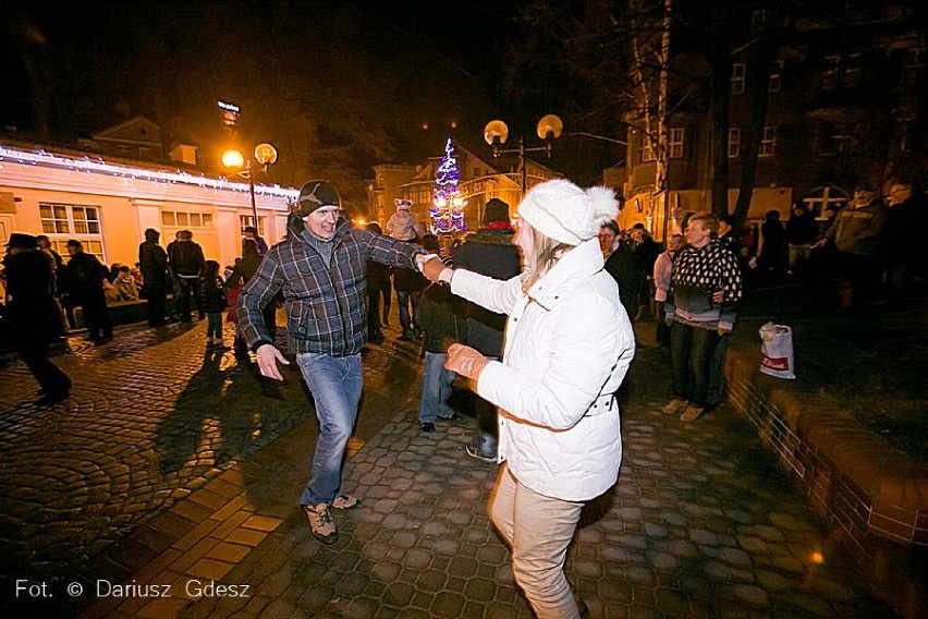 Nowy Rok na deptaku w Szczawnie-Zdroju przywitały tysiace osób