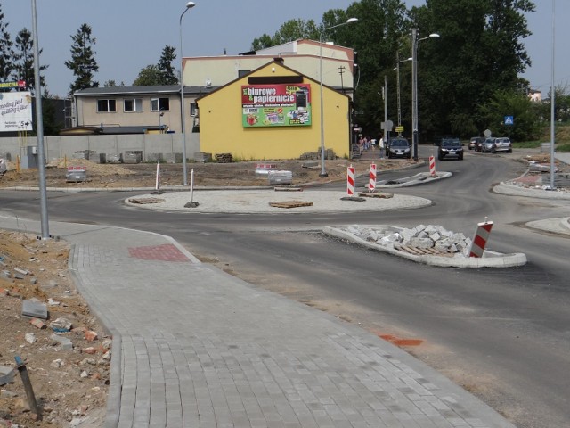 Za ciasno na rondzie na ul. Sierakowskiego w Radomsku?