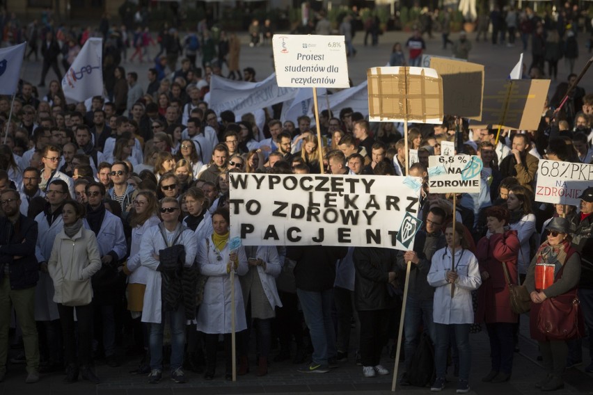 Strajk medyków w Małopolsce. W środę nie przyjdą do pracy