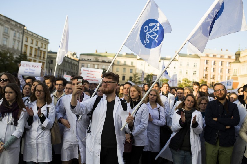 Strajk medyków w Małopolsce. W środę nie przyjdą do pracy