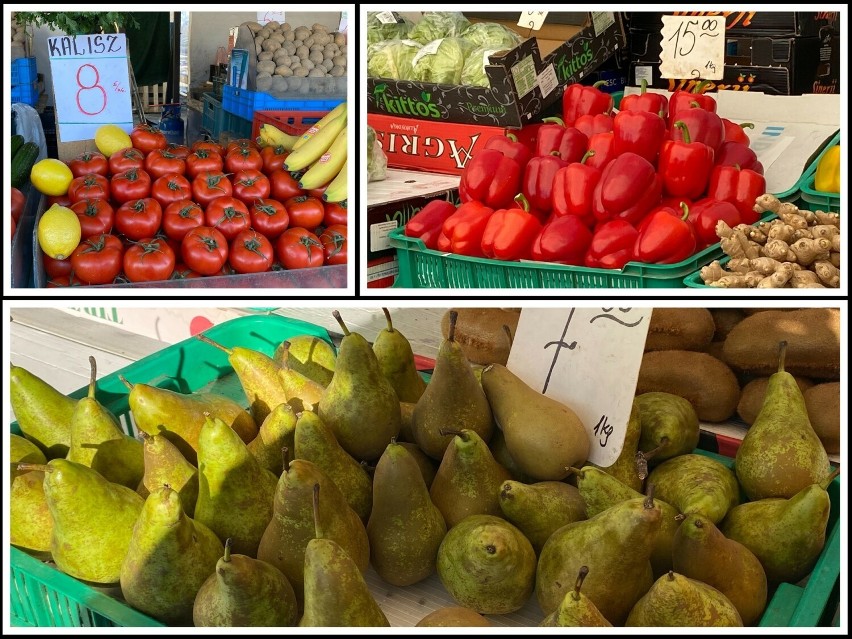 Ceny owoców i warzyw na kieleckich bazarach w ostatni...