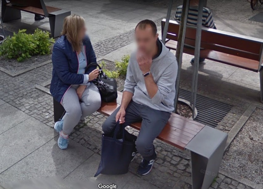 Oto zdjęcia mieszkańców Bytomia na Google Street View. Odnajdujecie się nich?