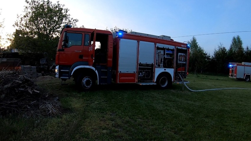Pożar Stodoły w Przeczy - 10.05.2022r.