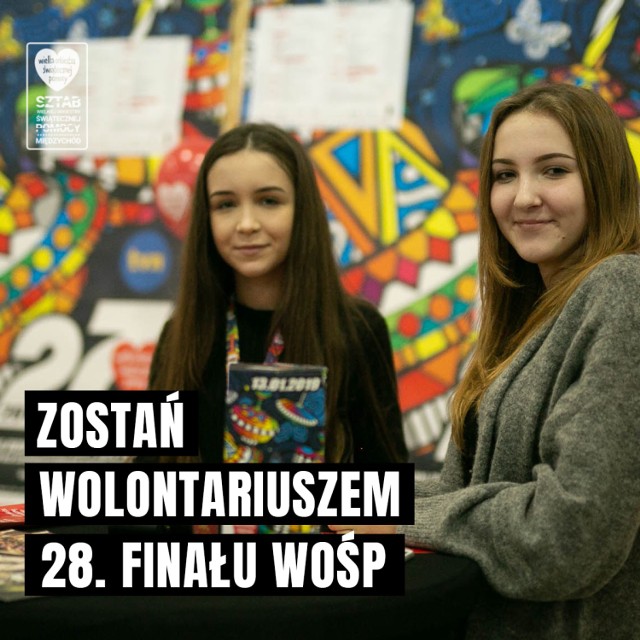 Sztab WOŚP Międzychód poszukuje wolontariuszy