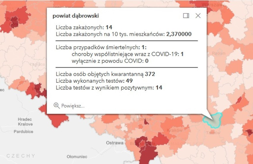 Tarnów. Coraz więcej wezwań tarnowskiego pogotowia do osób zakażonych koronawirusem w Tarnowie i regionie. Chorych na COVID-19 przybywa