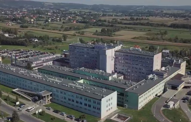 Szpital przy ul. Korczyńskiej w Krośnie