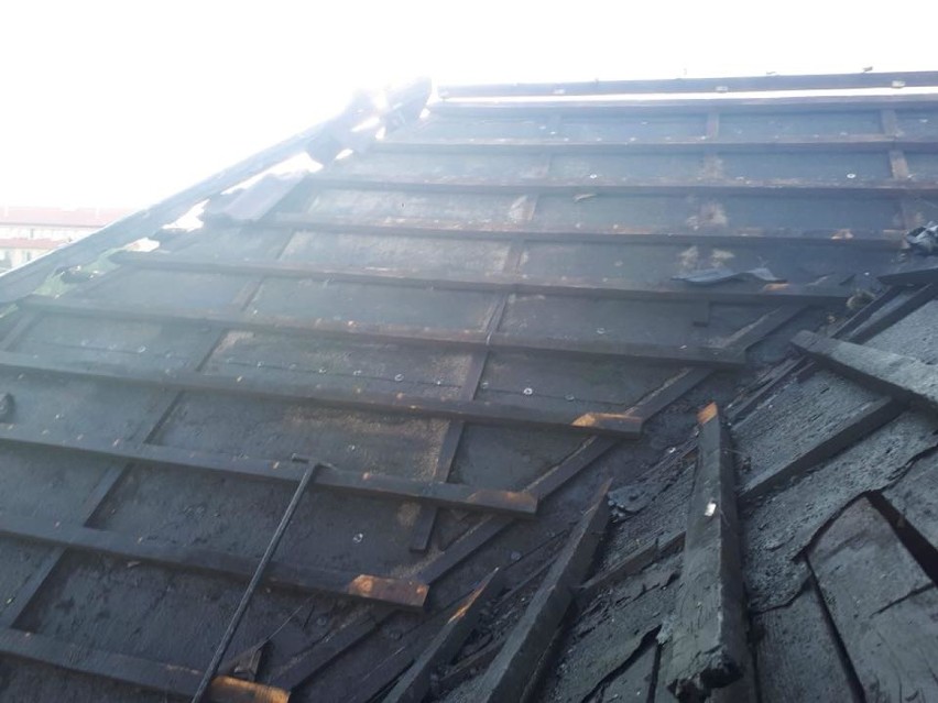 Płonął budynek mieszkalny w Żukowie. Straty wynoszą około 200 tys. złotych
