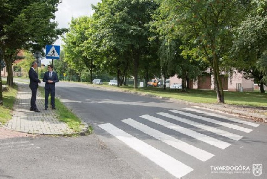 Przejścia dla pieszych w Twardogórze będą bezpieczniejsze 