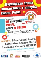 Złota Góra. Festiwal disco polo "Letnie granie z Polo TV" już 16 sierpnia