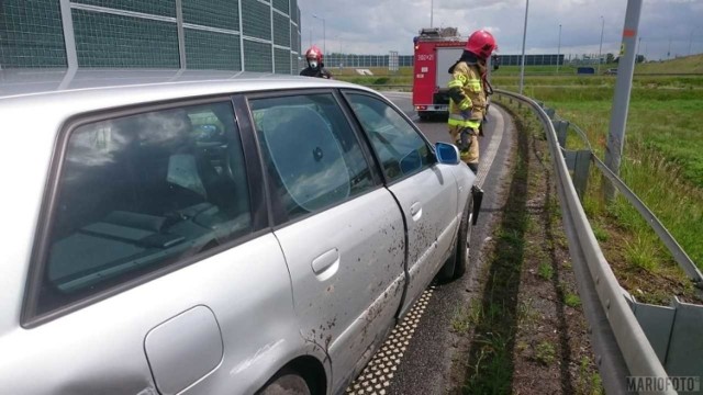 Wypadek na obwodnicy Opola.