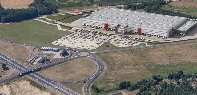 Centrum logistyczne w Sulechowie zajmuje ogromną powierzchnię