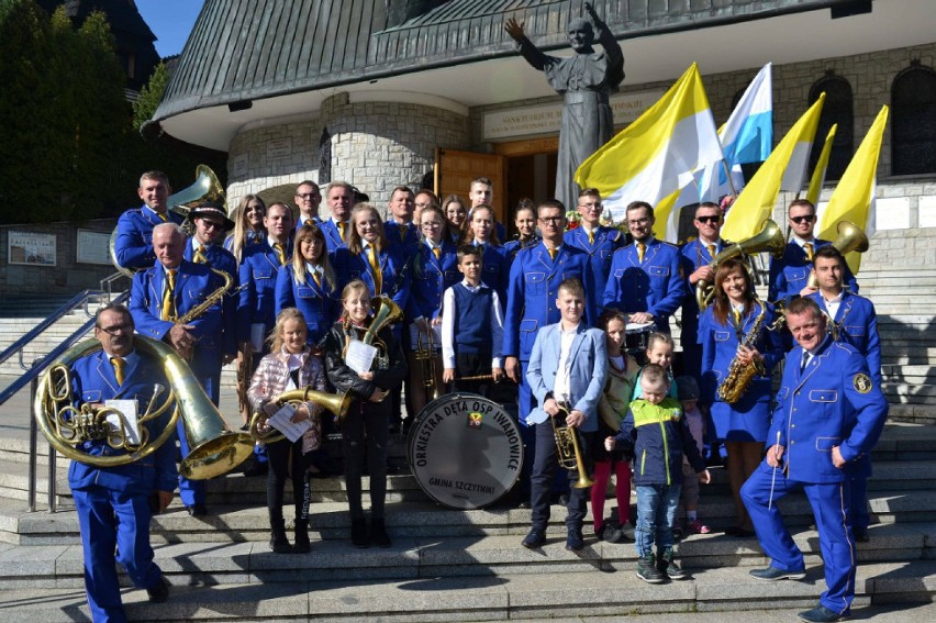 Orkiestra Dęta OSP Iwanowice grała w Sanktuarium Matki Bożej...