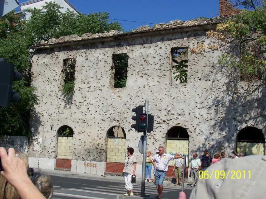 Wojenne "pamiątki" - Mostar