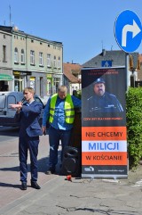 Pikieta przed policją w Kościanie [ZDJĘCIA]