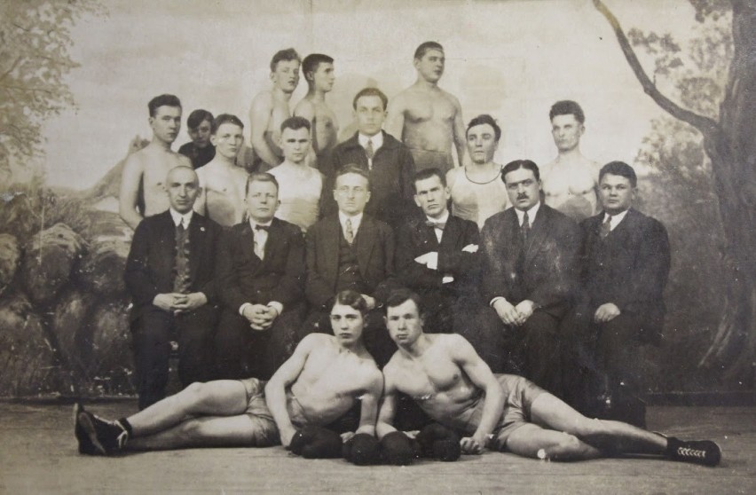 Drużyna bokserska rok 1929