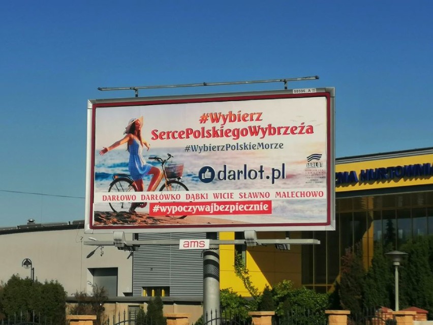 Billboardy z hasłem „Wybierz Serce Polskiego Wybrzeża” już promują wakacje w powiecie sławieńskim 