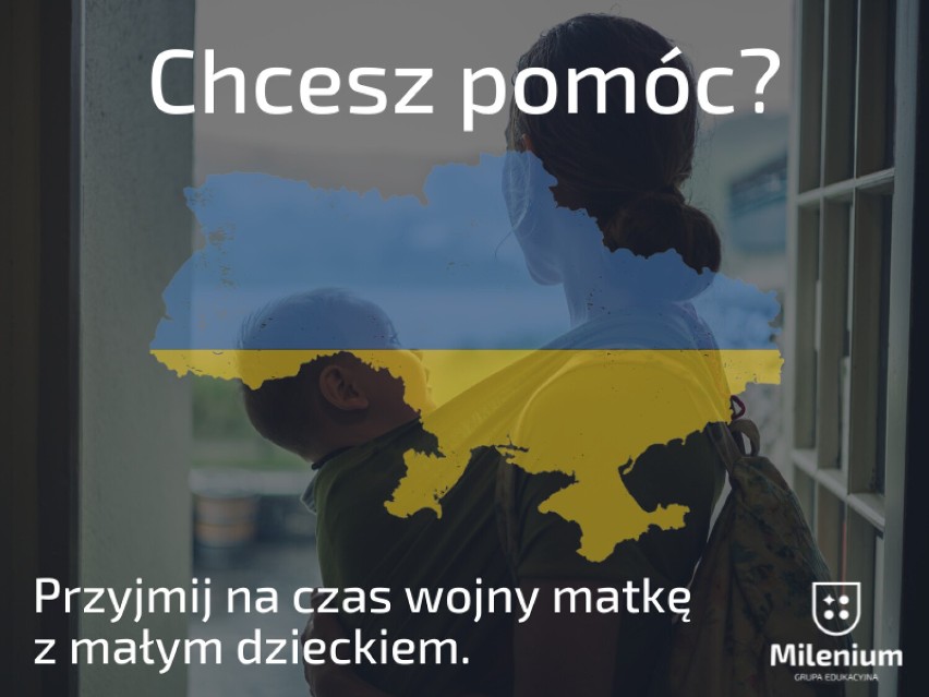 Gniezno. Milenium szuka domów dla matek z dziećmi z Ukrainy